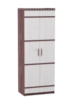 шкаф 2-створчатый Ольга-13 для одежды №2 анкор темный/анкор светлый