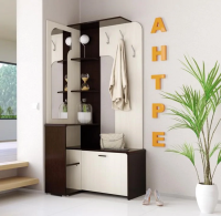 вешалка Антре (с зеркалом, венге/дуб линдберг)