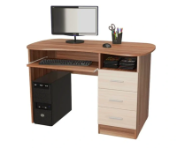 стол письменный Меркурий (шимо темный/шимо светлый)