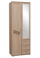 шкаф 2-хдверный Ольга-14 дуб сонома (правый)