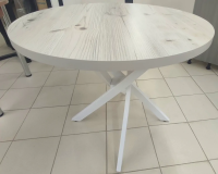 стол шип круглый (бискайская сосна)