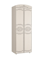 шкаф 2-створчатый комбинированный Каролина (ПАТИНА)