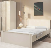 кровать двуспальная 1400*2000мм Ольга-6, кашемир