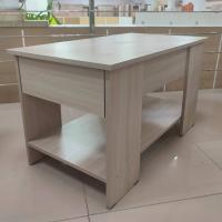 стол журнальный Твист-3 шимо светлый