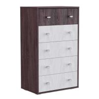 тумба высокая Омега-18 анкор темный/анкор светлый