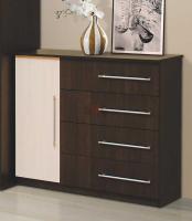 комод-9 венге/дуб млечный