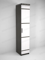 шкаф 1-створчатый Ольга-13 для одежды анкор темный/анкор светлый