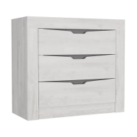 комод Ольга-5 бетон пайн светлый/бетон пайн светлый+антрацит