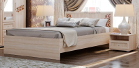 кровать двуспальная 1600*2000мм Ольга-14 дуб сонома