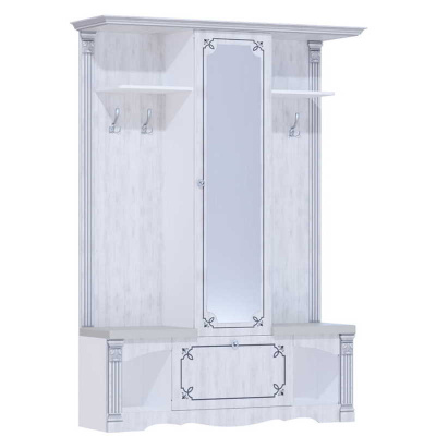 прихожая Саша-17 белый экспо/анкор светлый