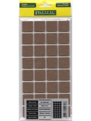 подпятник войлочный 25*25 (32шт) PC 6025