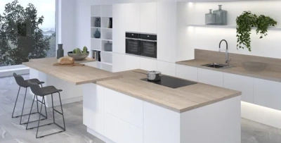 столешница влагостойкая № 906T Ясень альпийский (600*3000*38*1U) Союз