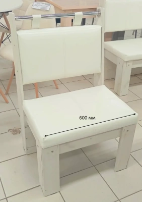 скамья мягкая 600 дуб крафт белый