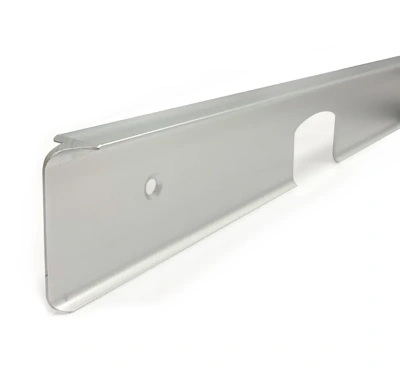 планка угловая 38мм алюминиевая матовая