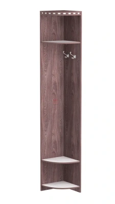 вешалка угловая Ольга-13 анкор темный/анкор светлый