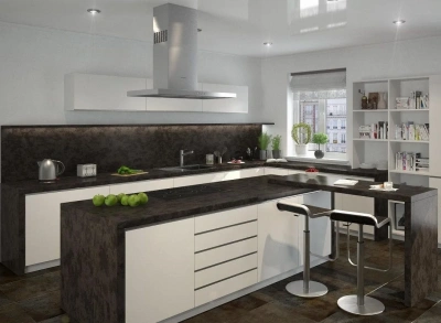 столешница влагостойкая № 4091/Q Булат (600*3000*38*1U) Кедр