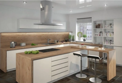 столешница влагостойкая № 2075/FL Дуб Кера (600*3000*38*1U) Кедр