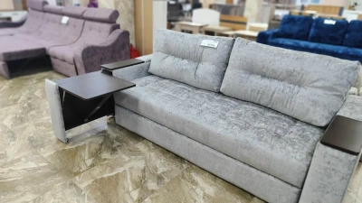 диван Олимп-8 (4656) Бель 07 / Бель 07 / Бель 07 / НПБ 100 мм (256 шт/м2)