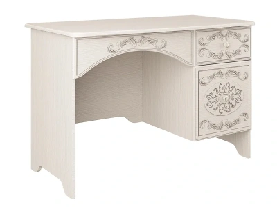 стол туалетный Каролина (ПАТИНА) (вудлайн кремовый/сандал светлый)