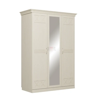 шкаф 3-створчатый Ольга-18 для одежды и белья (валенсия)