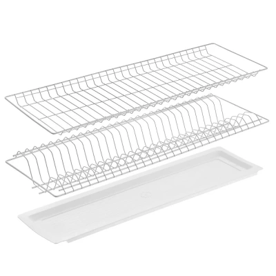 посудосушитель с поддоном в шкаф на 800мм (765*256мм) белый