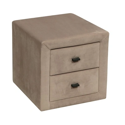 тумба прикроватная Гамма 06.34-01 (велюр тенерифе хумус)