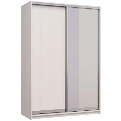 шкаф-купе Мираж-15.1 анкор светлый/анкор светлый (1 зеркало)