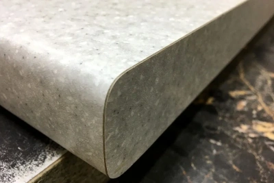 столешница влагостойкая № 3043М Семолина серая (600*3000*38*1U) Союз