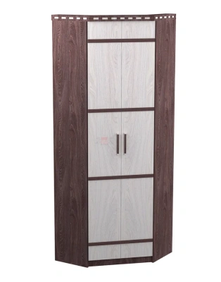 шкаф угловой 2-хдверный Ольга-13 анкор темный/анкор светлый