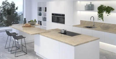 столешница влагостойкая № 100МА Оникс бежевый  (600*3000*38*1U) Союз