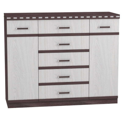 комод Ольга-13 №3 анкор темный/анкор светлый