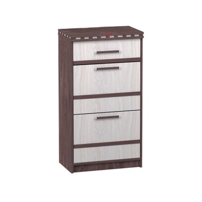 тумба для обуви Ольга-13 анкор темный/анкор светлый