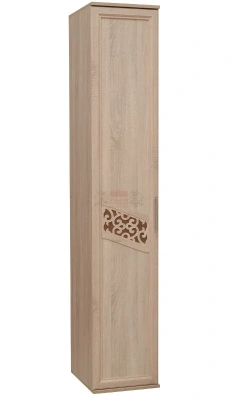 Шкаф 1-створчатый Ольга-14 левый (дуб сонома)