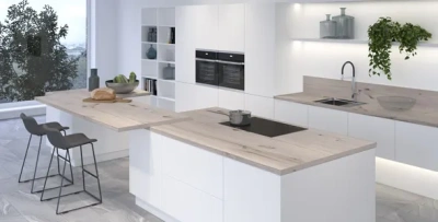 столешница влагостойкая № 2058М Сосна Бискайская  (600*3000*38*1R) Союз