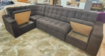 угловой диван престиж-4 теди 016 + дополнительная секция