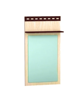 зеркало №1 Ольга-13 венге/дуб млечный