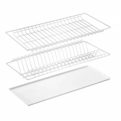 посудосушитель с поддоном в шкаф на 600мм (565*256мм) белый