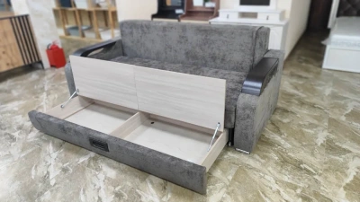 диван Милан-3 (4660) Грейс 07 / Грейс 07 / Грейс 07 / НПБ 100 мм (256 шт/м2)